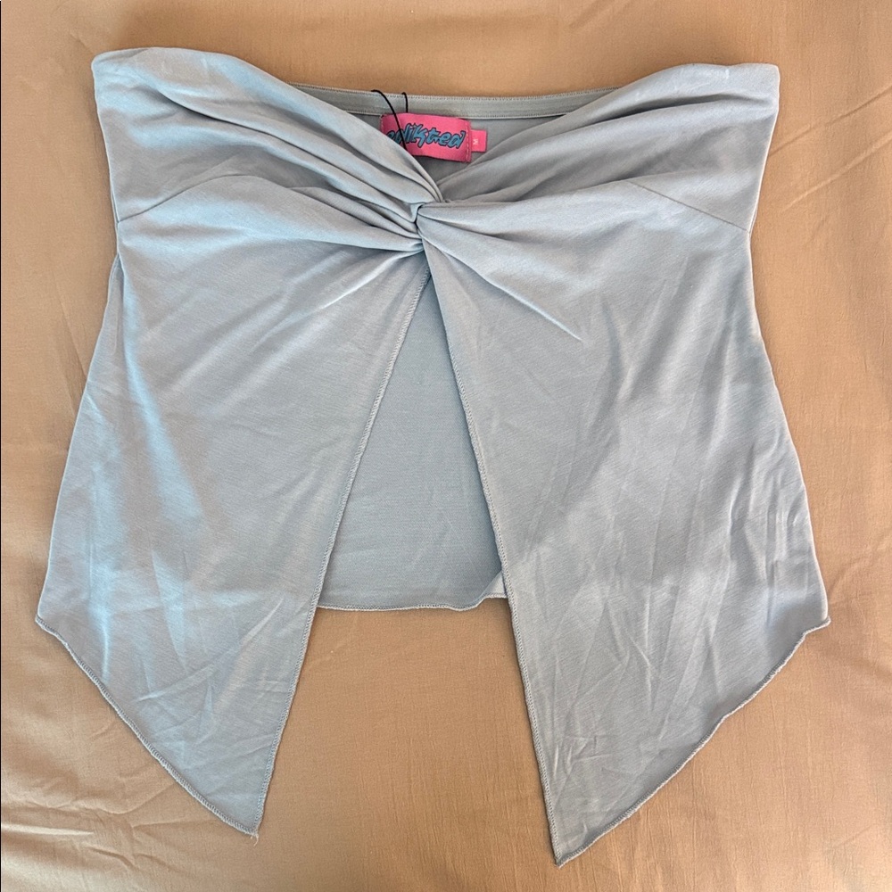 Stylish Light Blue Women's Skirt